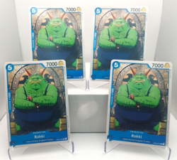 Rokki Playset - OP04-054 x4 - Kingdoms of Intrigue - One Piece TCG - English - Image 1