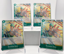 Roronoa Zoro Playset - OP07-034 x4 - 500 Years in the Future - One piece TCG - Image 1