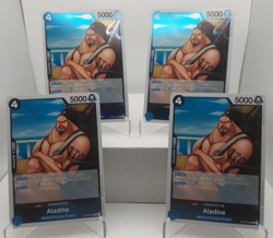 Aladine Playset - OP14-043 x4 - The Azure Sea's Seven - One Piece TCG - English - Image 1