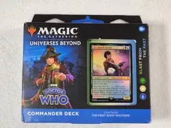 MTG - Doctor Who Commander Deck - The Fourth Doctor - Blast From Past - NEW - Image 1