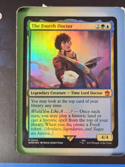 MTG - Doctor Who Commander Deck - The Fourth Doctor - Blast From Past - NEW - Image 3