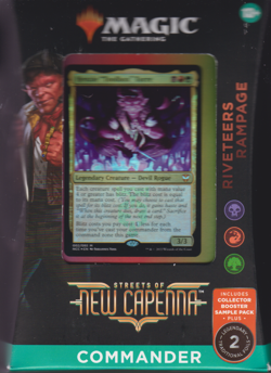Magic the Gathering - Streets of New Capenna Commander Deck - Riveteers Rampage 195166121468 - Image 1