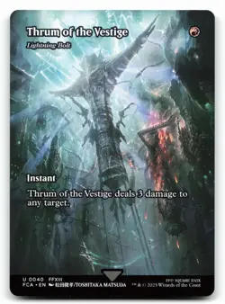 Lightning Bolt (Showcase) #40 Final Fantasy: Through the Ages - Image 1