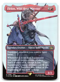 Firion, Wild Rose Warrior (Foil - Borderless) #386 Final Fantasy - Image 1