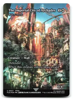 Wall of Omens (Foil Showcase) #27 Final Fantasy: Through the Ages - Image 1