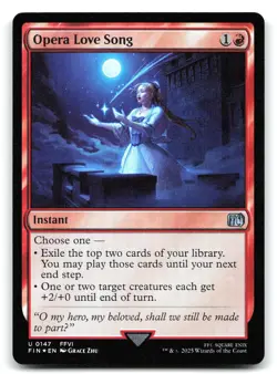 Opera Love Song (Foil) #147 Final Fantasy - Image 1