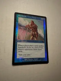 MTG English - Standstill - (LP) * FOIL * Odyssey U BLUE Magic Gathering Control - Image 1