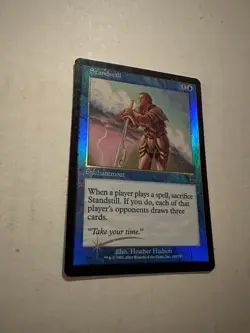 MTG English - Standstill - (LP) * FOIL * Odyssey U BLUE Magic Gathering Control - Image 2