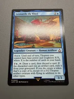 Leonardo da Vinci Universes Beyond Assassin's Creed NM M 0020 ACR - Image 1