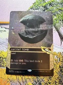 Ancient Tomb (091) (Borderless) - Galaxy Foil - MTG Edge Eternities - Image 2