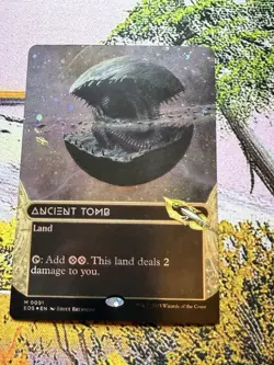 Ancient Tomb (091) (Borderless) - Galaxy Foil - MTG Edge Eternities - Image 5