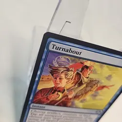 Turnabout MTG NM Near Mint Dominaria Remastered Non Foil Regular Art Fast Ship - Image 2