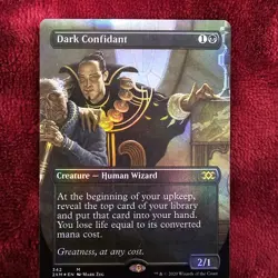 Dark Confidant (Borderless) Double Masters Foil - Image 1