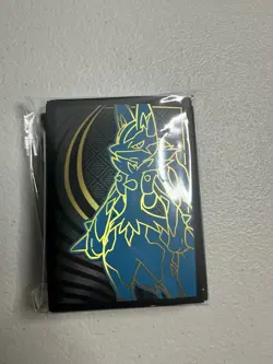 Pokemon Mega Evolution Lucario EMPTY ETB Box + Guide + Dice + Coin + Dividers - Image 3