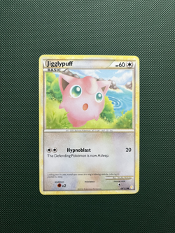 Pokemon TCG Jigglypuff 68/123 HGSS Regular Common LP Condition - Image 1