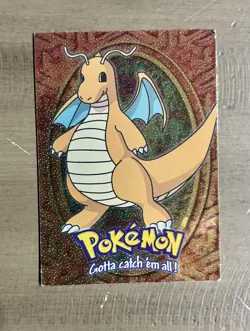 1999 TOPPS POKEMON #149 Holo Dragonite Stage 3 E12 LP - Image 1