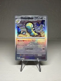 Pokemon TCG Dudunsparce 080/131 Master Ball Reverse Holo Prismatic Evolutions - Image 1