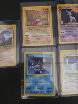 Pokemon Vintage Non-Holo 9 Card LOT Gym Heroes/Rocket/Neo - Image 5