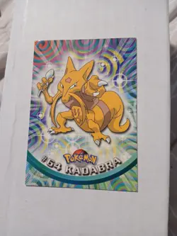 Pokemon Vintage Topps Kadabra #64 Rare LP Black Label English Non-Holo - Image 1