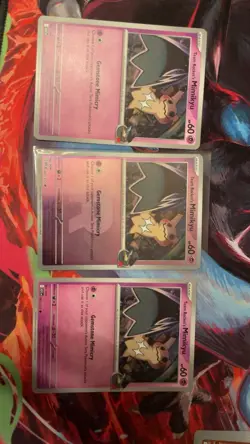 Pokemon Team Rocket's Mimikyu 097/217 R Logo Ascended Heroes Reverse Holo Card - Image 1