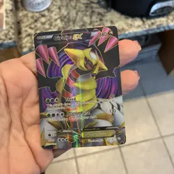 Pokemon Giratina EX 124/124 Holo Basic Card Shred Dragon Pulse TCG - Image 1