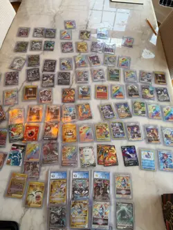 Pokemon Card Lot with a couple graded cards Rare | VMAX GX EX VSTAR OR V! - Image 2