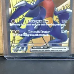 Pokemon Cynthia's Garchomp ex 204 Sv: Scarlet & Violet Promo Holo HP330 Stage 2 - Image 3