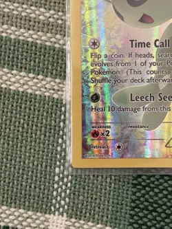Pokemon TCG Mythical Celebi XY111 Full Art Black Star Holo Promo Card - Image 5