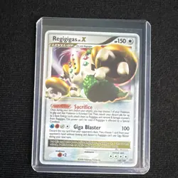 Pokemon Regigigas LV.X Diamond & Pearl 100/100 Rare Holo Level Up HP 150 2008 EN - Image 1