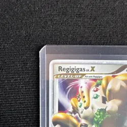 Pokemon Regigigas LV.X Diamond & Pearl 100/100 Rare Holo Level Up HP 150 2008 EN - Image 2