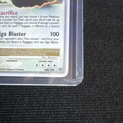 Pokemon Regigigas LV.X Diamond & Pearl 100/100 Rare Holo Level Up HP 150 2008 EN - Image 4