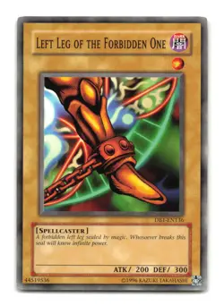 Left Leg of the Forbidden One - DB1-EN136 - YuGiOh-LP - Image 1