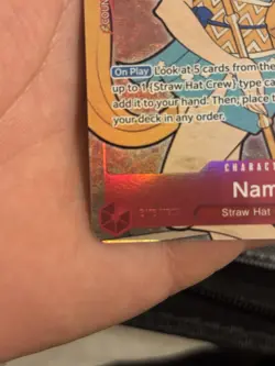 Nami English Version 1st anniversary set Nami OP01-016 One Piece TCG - Image 3