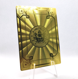 Goddess Story - Nami - One Piece - Gold Metal Anime Waifu Card CCG 3 - Image 2