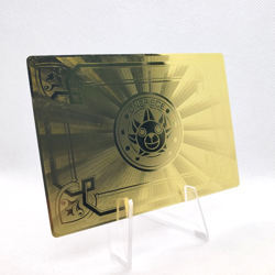 Goddess Story - Yamato - One Piece - Gold Metal LGR Anime Waifu Card CCG - Image 2