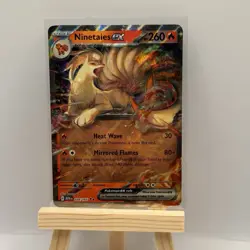 Pokemon TCG Ninetales EX SV Scarlet & Violet 151 Double Rare Holo Card 38/165 - Image 1