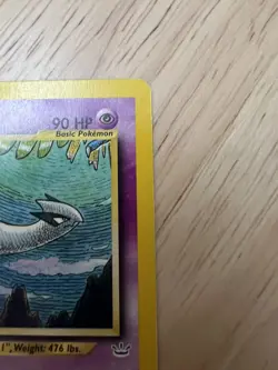 Pokemon Lugia 20/64 1st Edition Neo Revelation Rare Card MP - Image 3