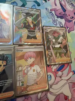Pokemon TCG full art Cards Bulk Lot Job Lot Bundle Collection X5 trainers - Image 1