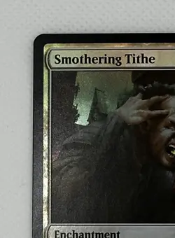 Magic the Gathering Ravnica Allegiance Foil Smothering Tithe Card - Image 4