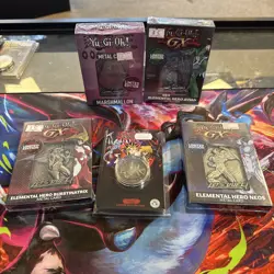 Yu-Gi-Oh! - Limited Edition Coin plus 4 limited edition metal cards - Image 2