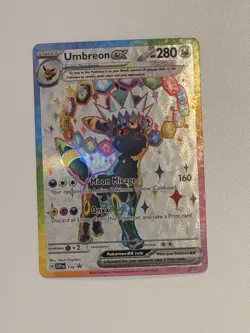 Prismatic Premium Collection Espeon/Umbreon Promo Cards + Pin/figure/sleeves! - Image 4