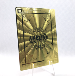 Goddess Story - Hinata Hyuga - Naruto - Gold Metal LGP Anime Waifu Card CCG - Image 2