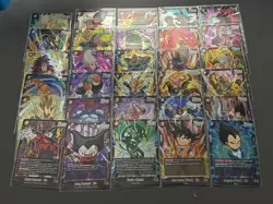 Dragon Ball Fusion World 60 SR English Cards Job lot / Bundle - Image 2