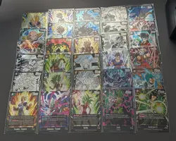 Dragon Ball Fusion World 60 SR English Cards Job lot / Bundle - Image 3