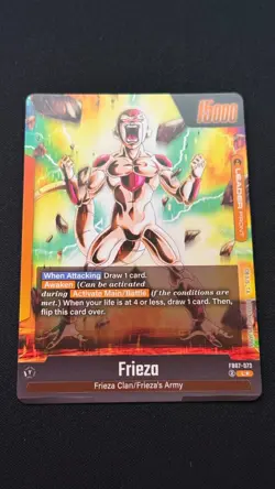Dragon Ball Super Card Game Fusion World Golden Frieza FB07-073 Alt Art Leader - Image 2