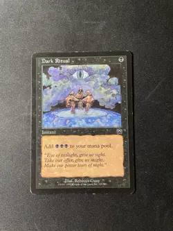 Dark Ritual Mercadian Masques Regular Heavily Played - Image 1
