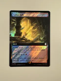 Sulfur Falls - Extended Surge Foil - Fallout MTG NM - Image 1