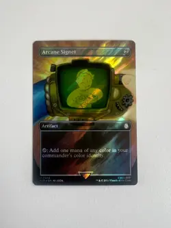 Arcane Signet Borderless Surge Foil Universes Beyond: Fallout - Image 1