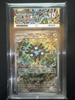 Magneton SVP 159 Pokemon Center Stamped Promo - Surging Sparks - Ace Gem Mint 10 - Image 1