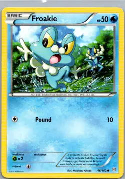 Froakie 46/162 Common BREAKthrough Pokemon Lightly Played - Image 1